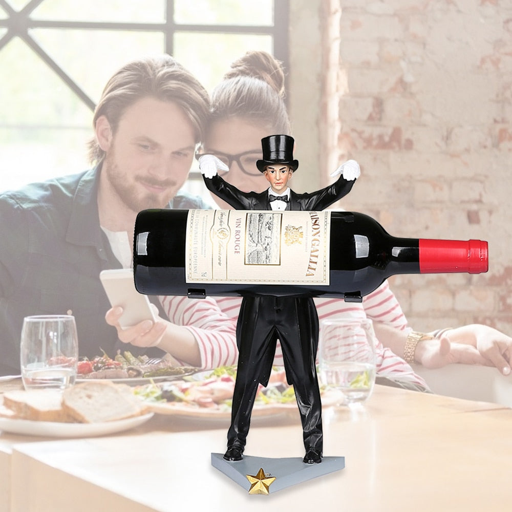 BowLift | Creative Handmade Magician Wine Holder