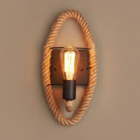 BowLift | Vintage Rope Wall Light
