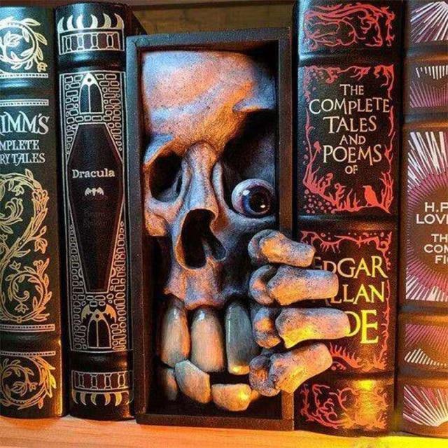 BowLift | Monster Figurines Bookshelf Book Separator