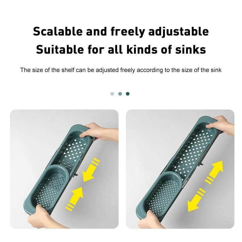 BowLift | Kitchen Retractable Sink Rack Organizer