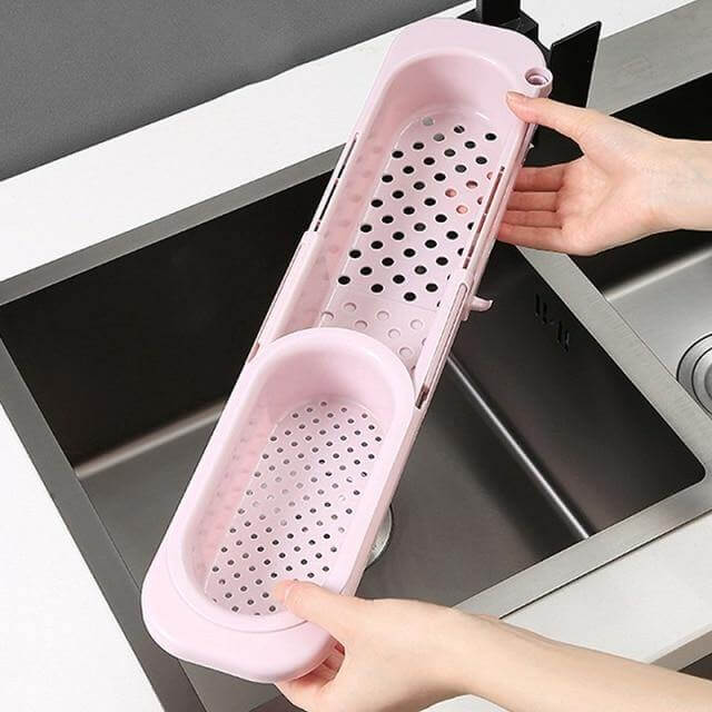 BowLift | Kitchen Retractable Sink Rack Organizer