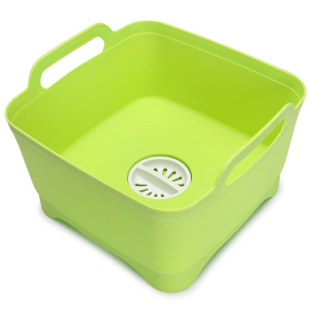 BowLift | Portable Large Vegetable Washer Drain Basket