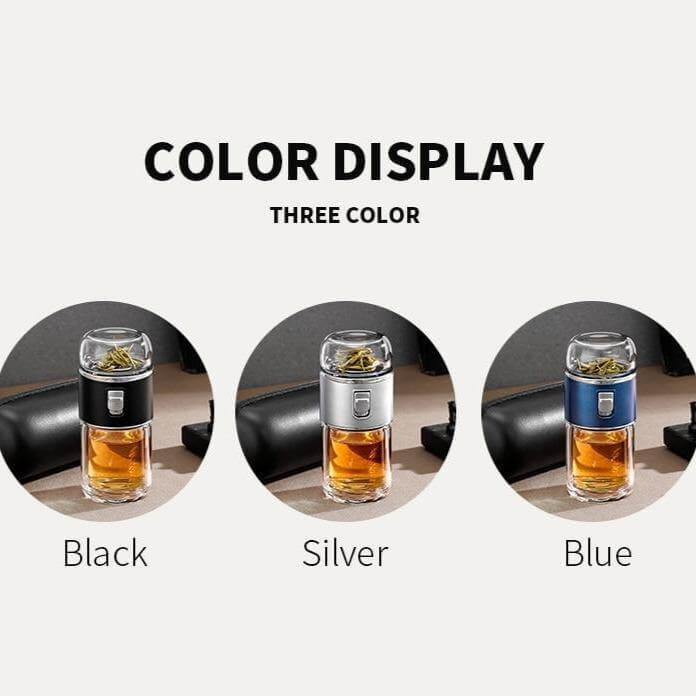 BowLift | Double Glass Portable Eco-Friendly Tea Infuser