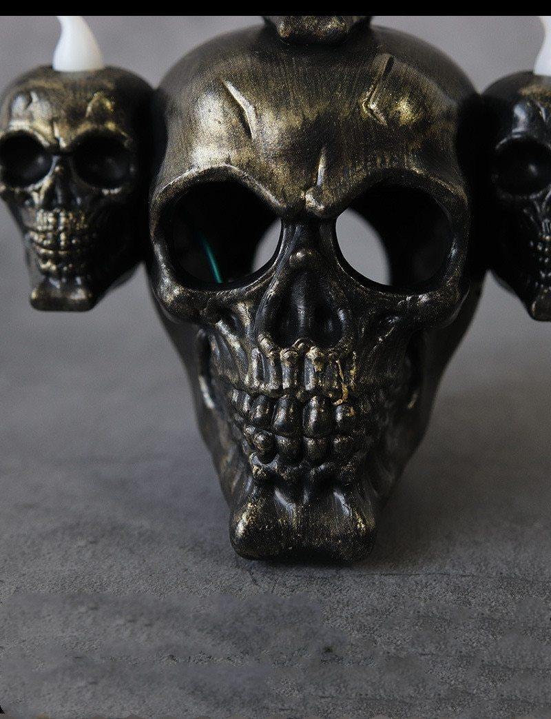 BowLift | Led Candle Scary Halloween Skull Head Lamp