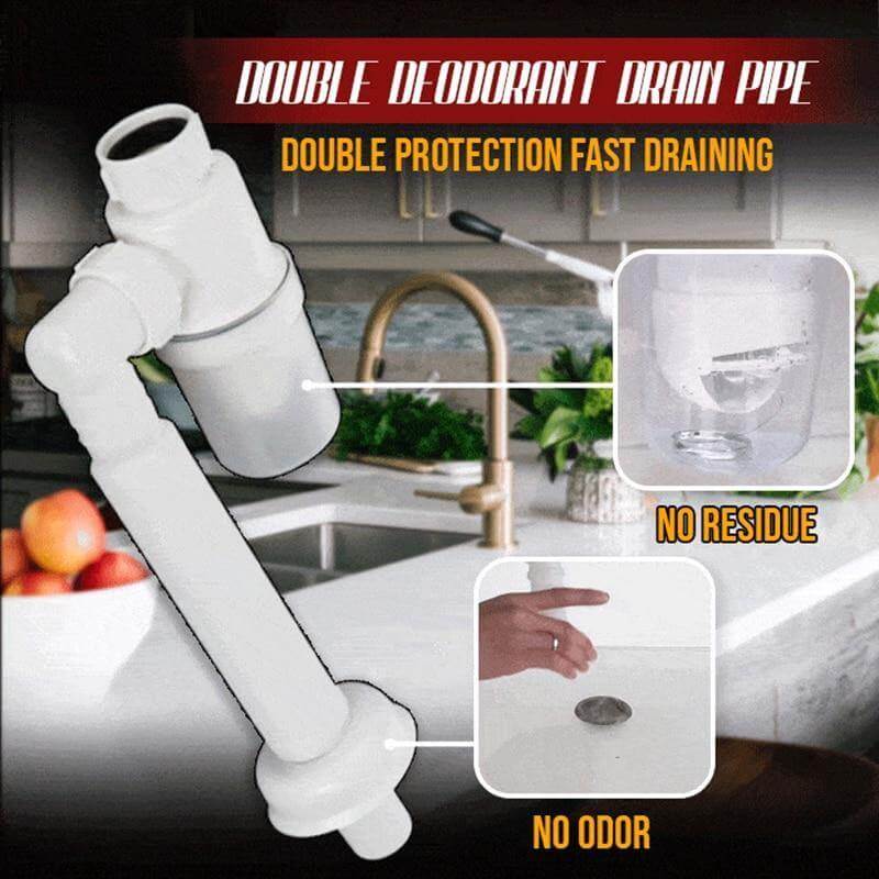 BowLift | Odor-free Bathroom Kitchen Expandable Filter Pipe