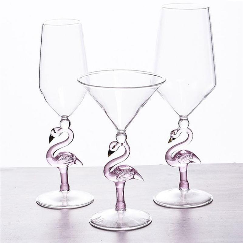 BowLift | Flamingo Wine Glass