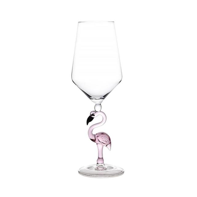 BowLift | Flamingo Wine Glass