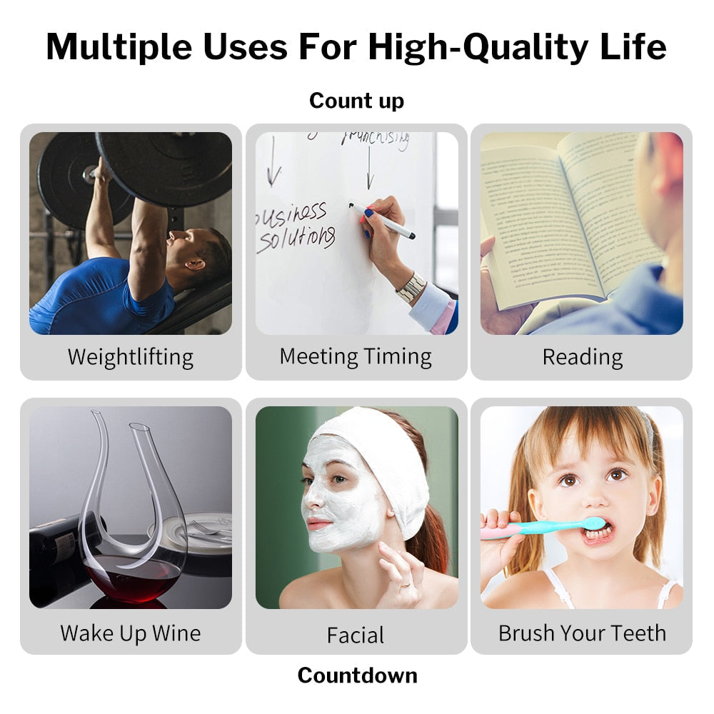 BowLift | Digital LED Magnetic Kitchen Timer