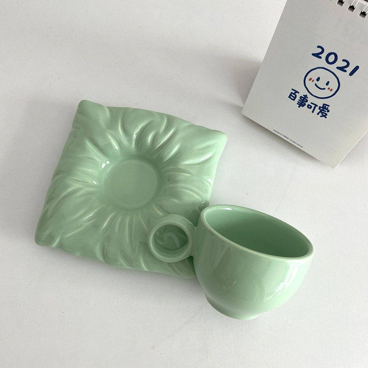 BowLift | Lazy House Ceramic Coffee Mug Set