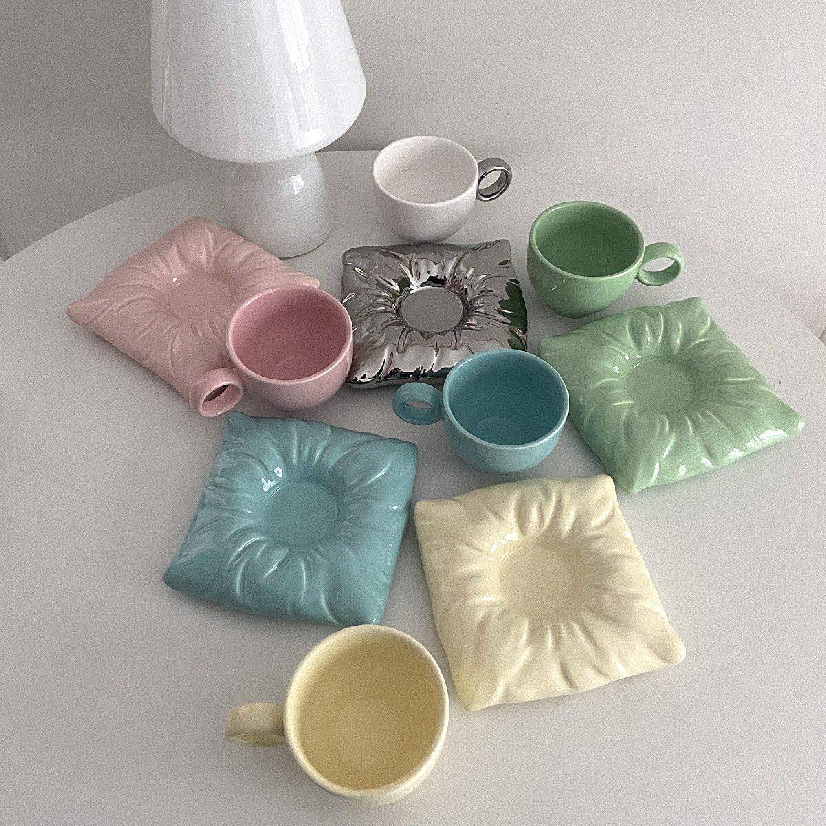 BowLift | Lazy House Ceramic Coffee Mug Set