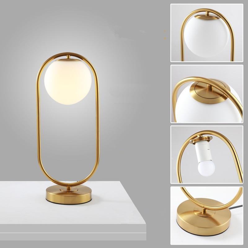 BowLift | Modern Glass Ball Table Lamp