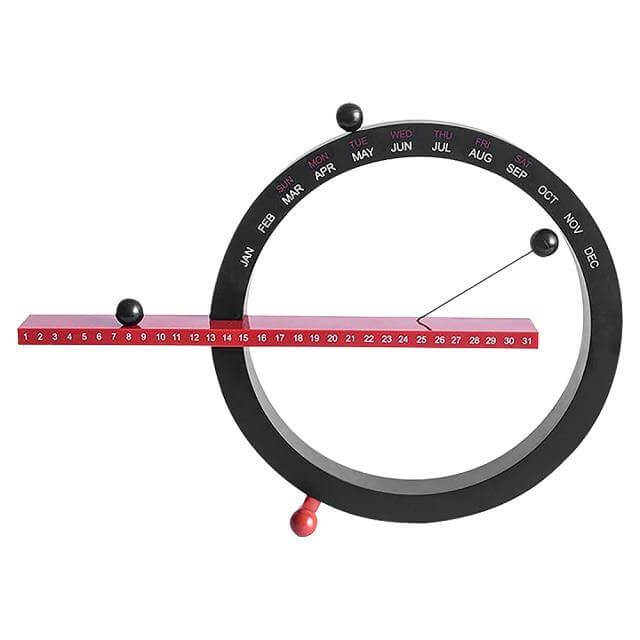 BowLift | Flip Magnetic Manual Daily Desktop Calendar