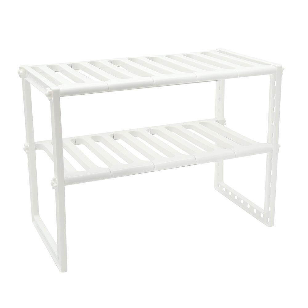 BowLift | Adjustable Double Layer Kitchen Dish Storage Rack