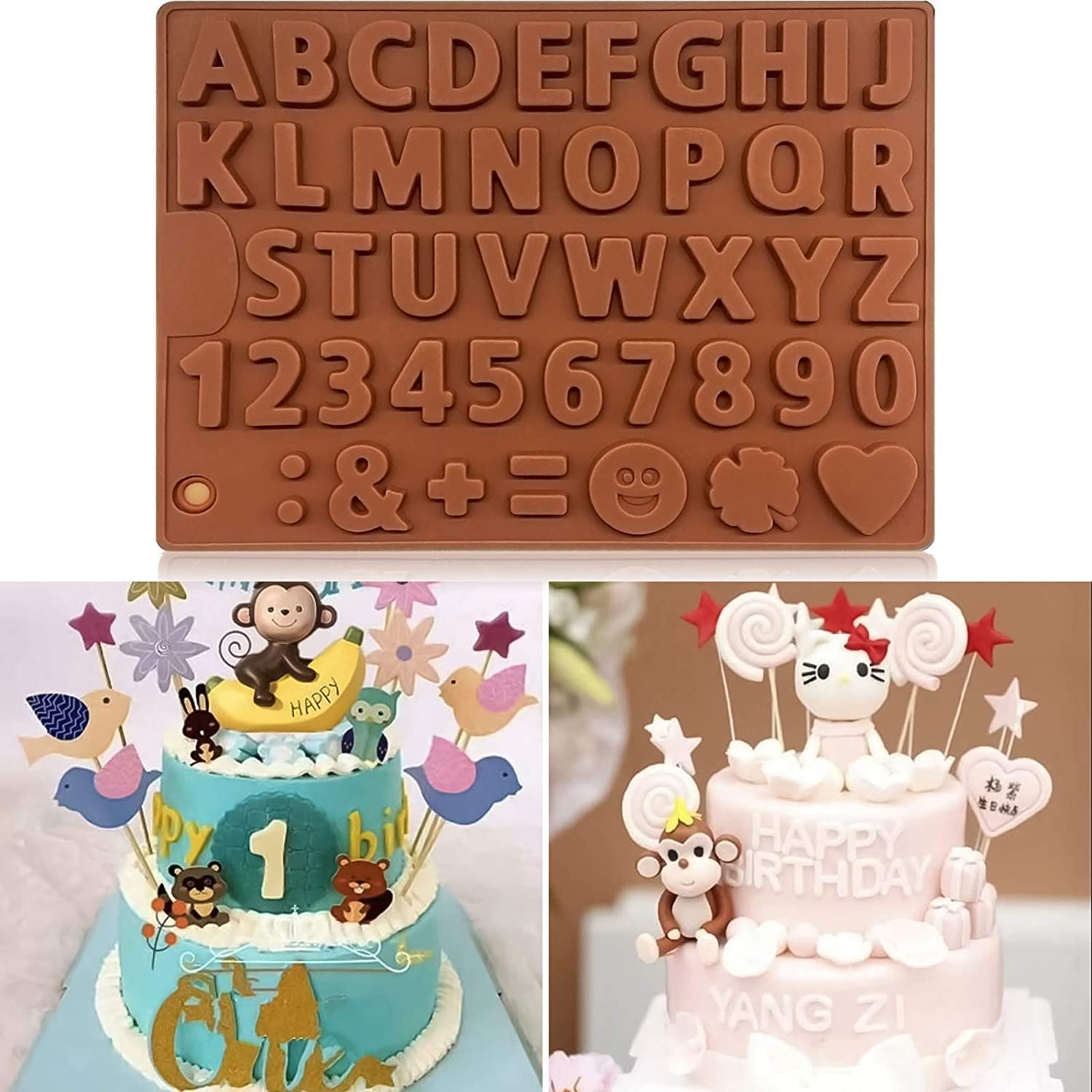 BowLift | 3D Alphabet Silicone DIY Chocolate Mold