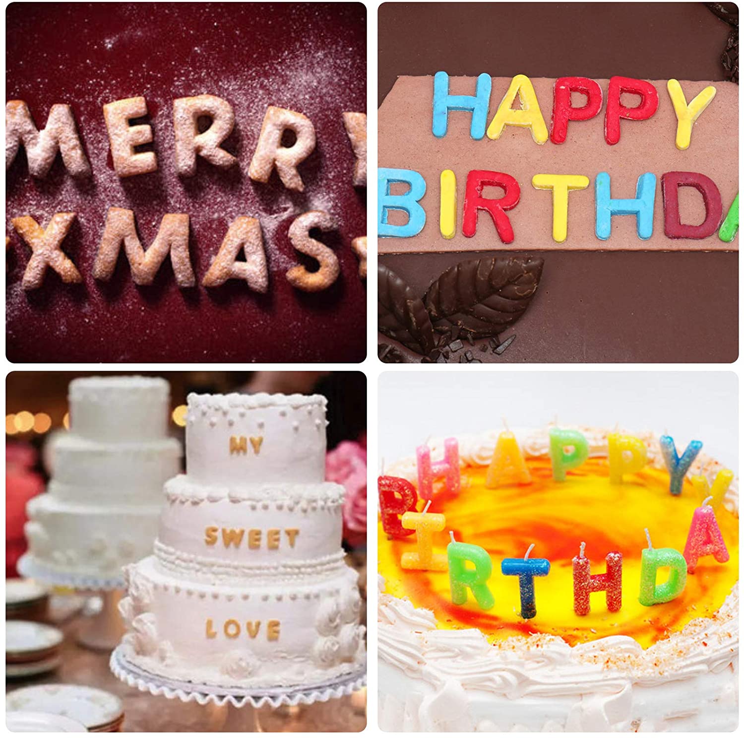 BowLift | 3D Alphabet Silicone DIY Chocolate Mold