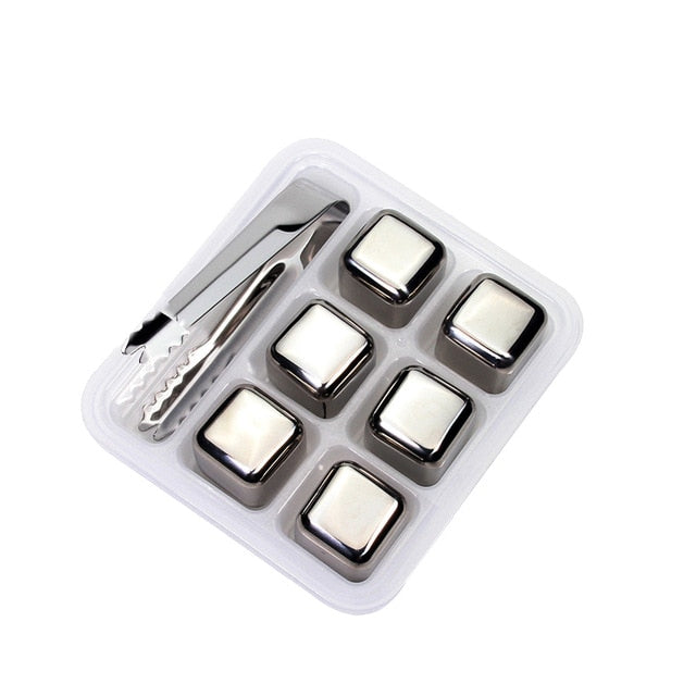 BowLift | Stainless Steel Reusable Ice Cubes