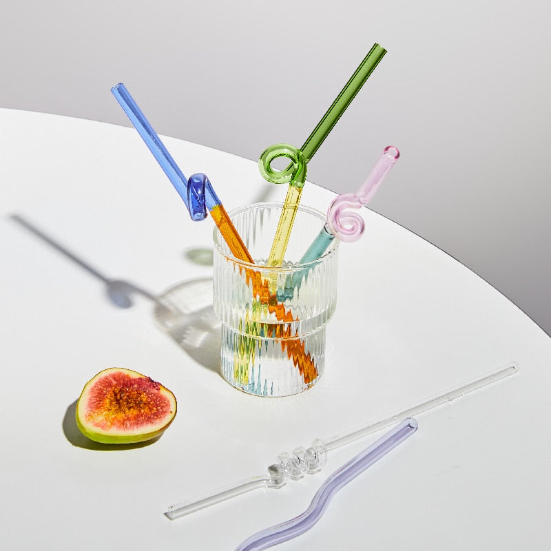 BowLift | Colorful Environment Friendly Reusable Glass Straw
