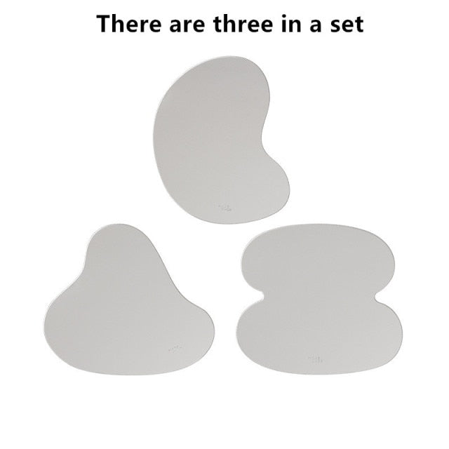 BowLift | Modern Mirrored Irregular Coasters