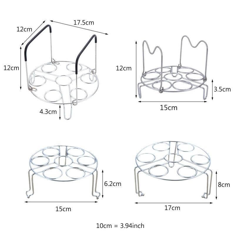 BowLift | Heat Resistant Stackable Egg Steamer Rack