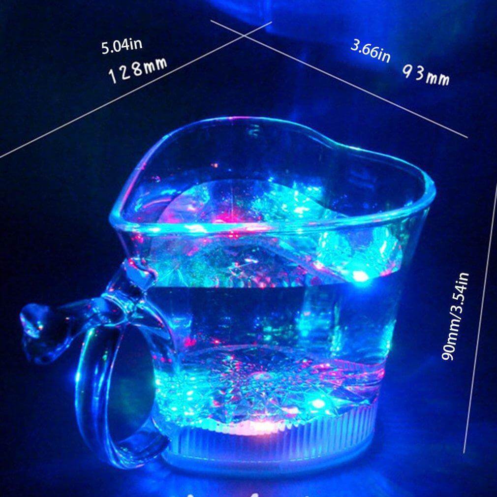 BowLift | Heart Shaped Glowing Party Cup