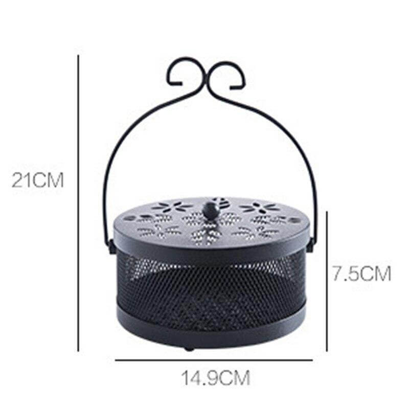 BowLift | Iron Metal Hollow Decorative Mosquito Incense Box
