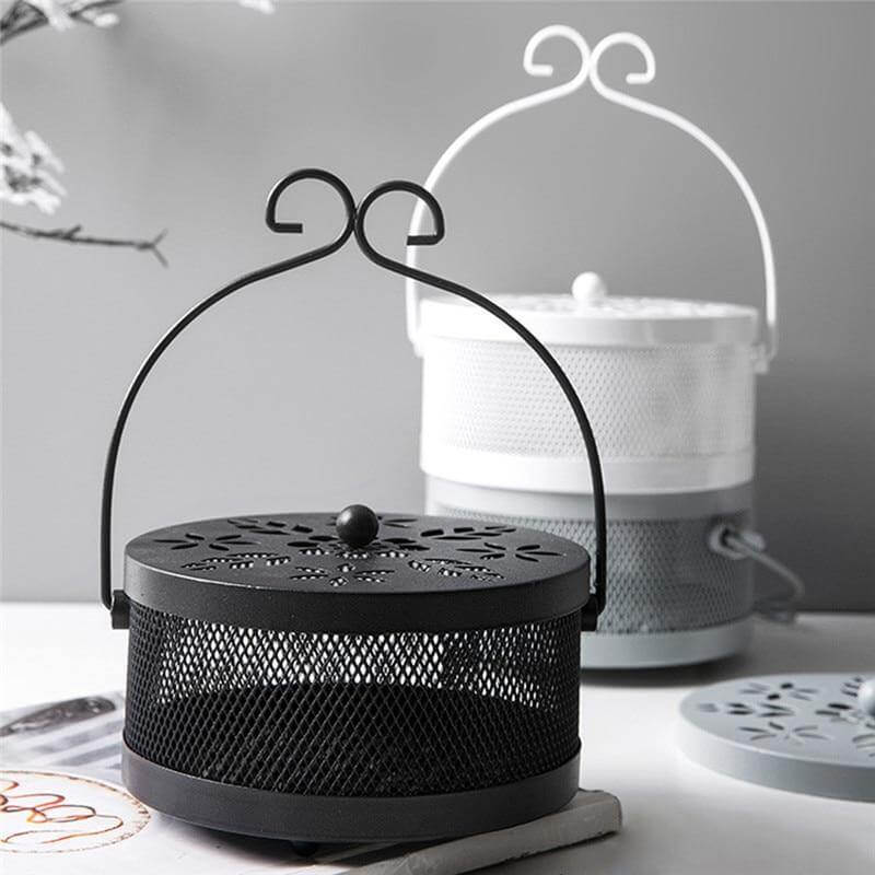 BowLift | Iron Metal Hollow Decorative Mosquito Incense Box