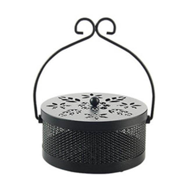 BowLift | Iron Metal Hollow Decorative Mosquito Incense Box