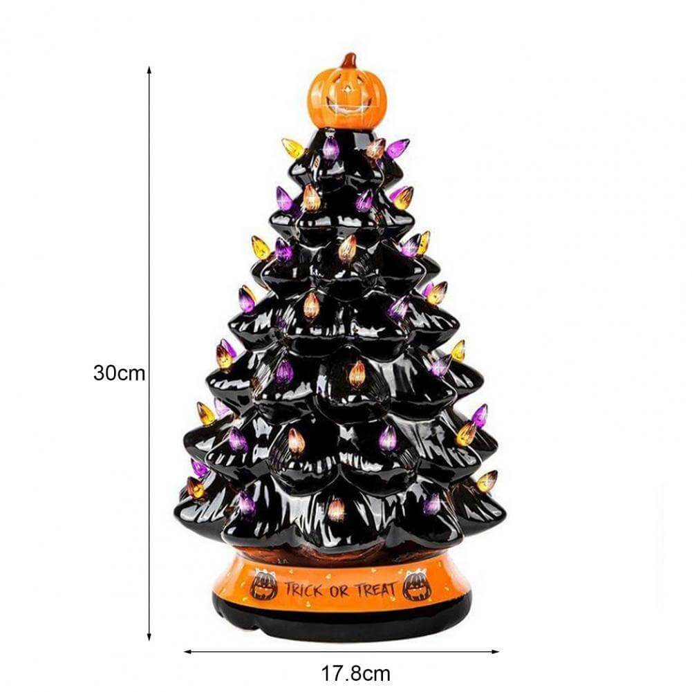 BowLift | LED Light Halloween Pumpkin Ornament Tree