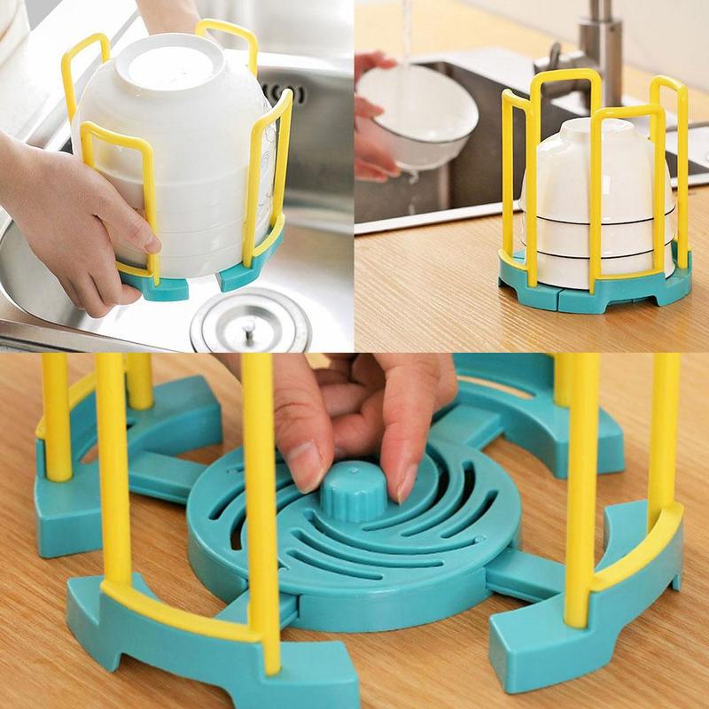 BowLift | Adjustable Mini Drainer Storage Rack