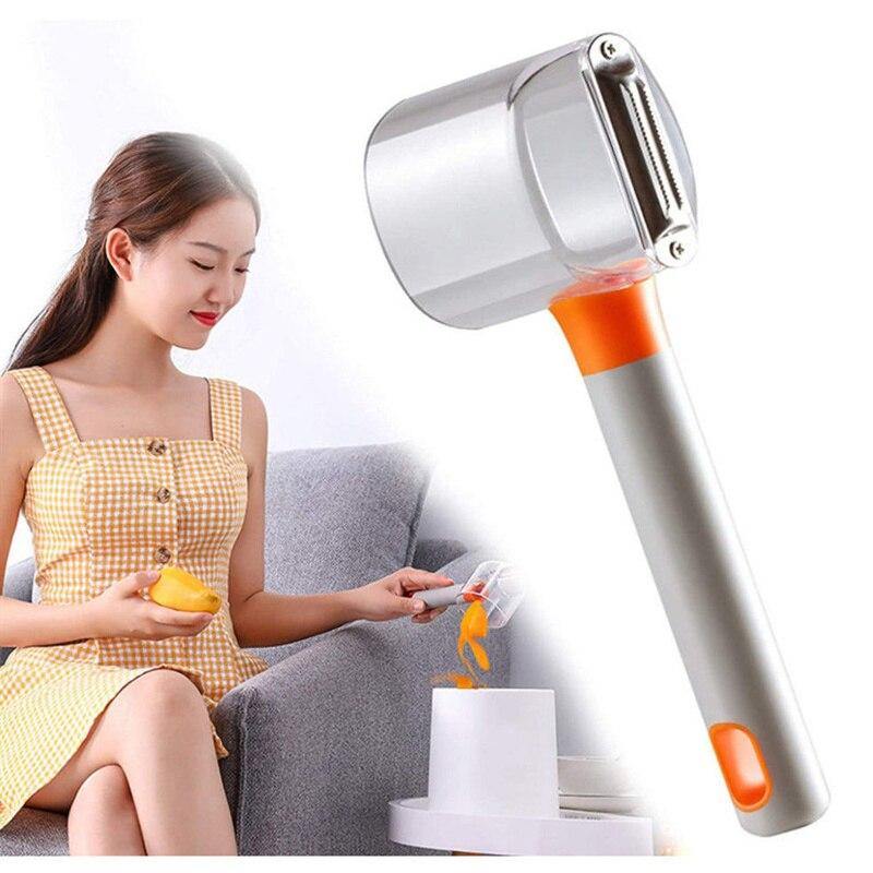 BowLift | Vegetable Fruit Spill Free Storage Peeler