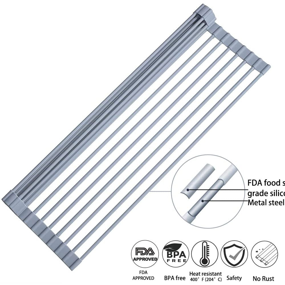 BowLift | Foldable Over Sink Dish Drying Rack