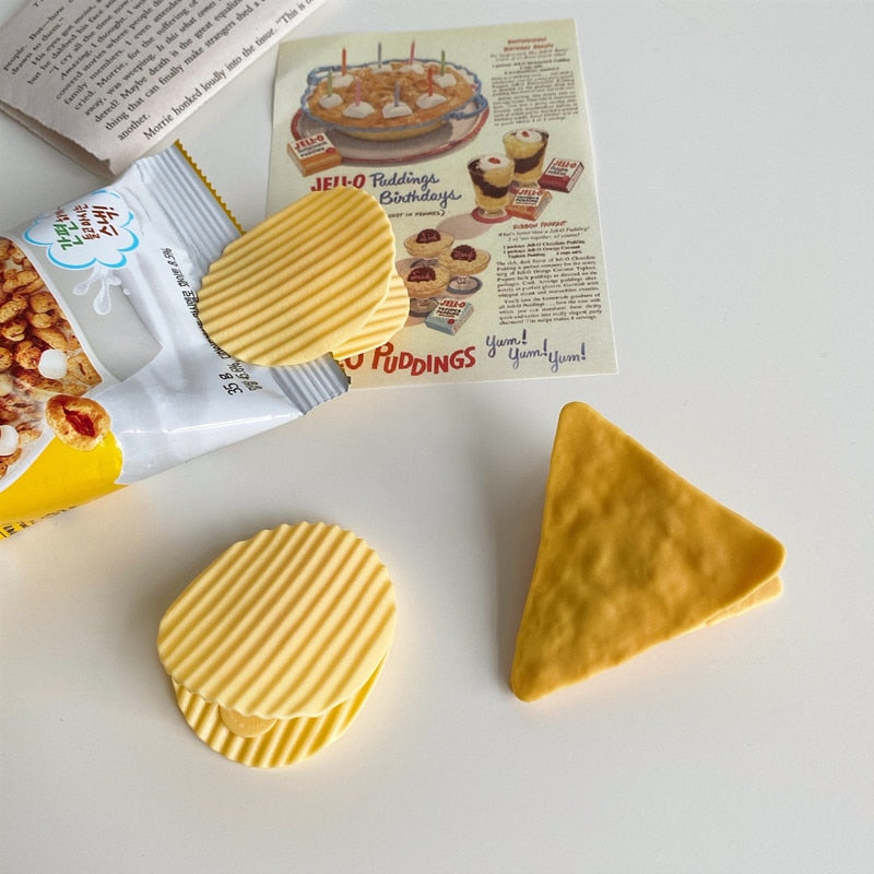 BowLift | 4pcs Chips Shape Bag Sealer Clips