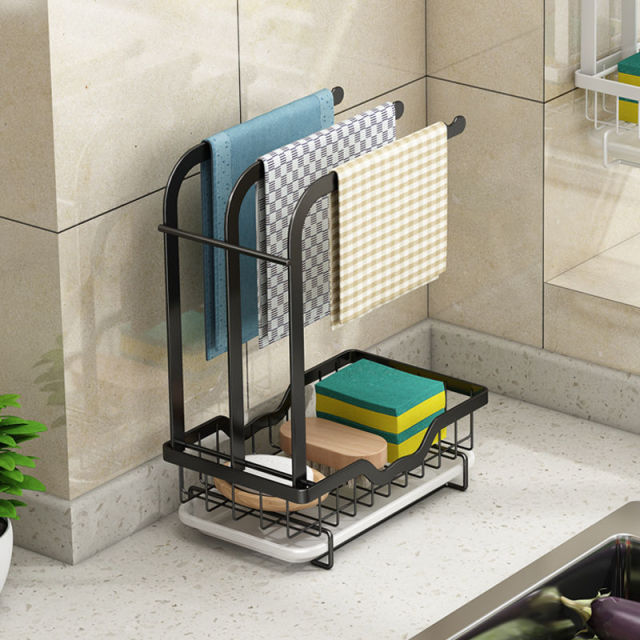 BowLift | Countertop Dish Drying Rack with Drainer