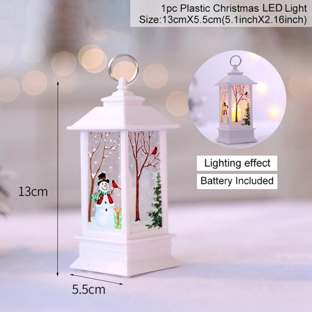 BowLift | Holiday Christmas Noel Snowman Lantern