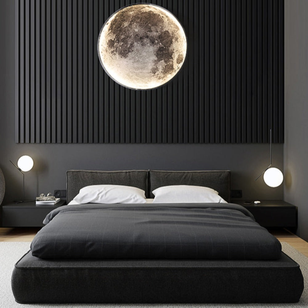 BowLift | 3D LED Moon or Earth Ceiling or Wall Light