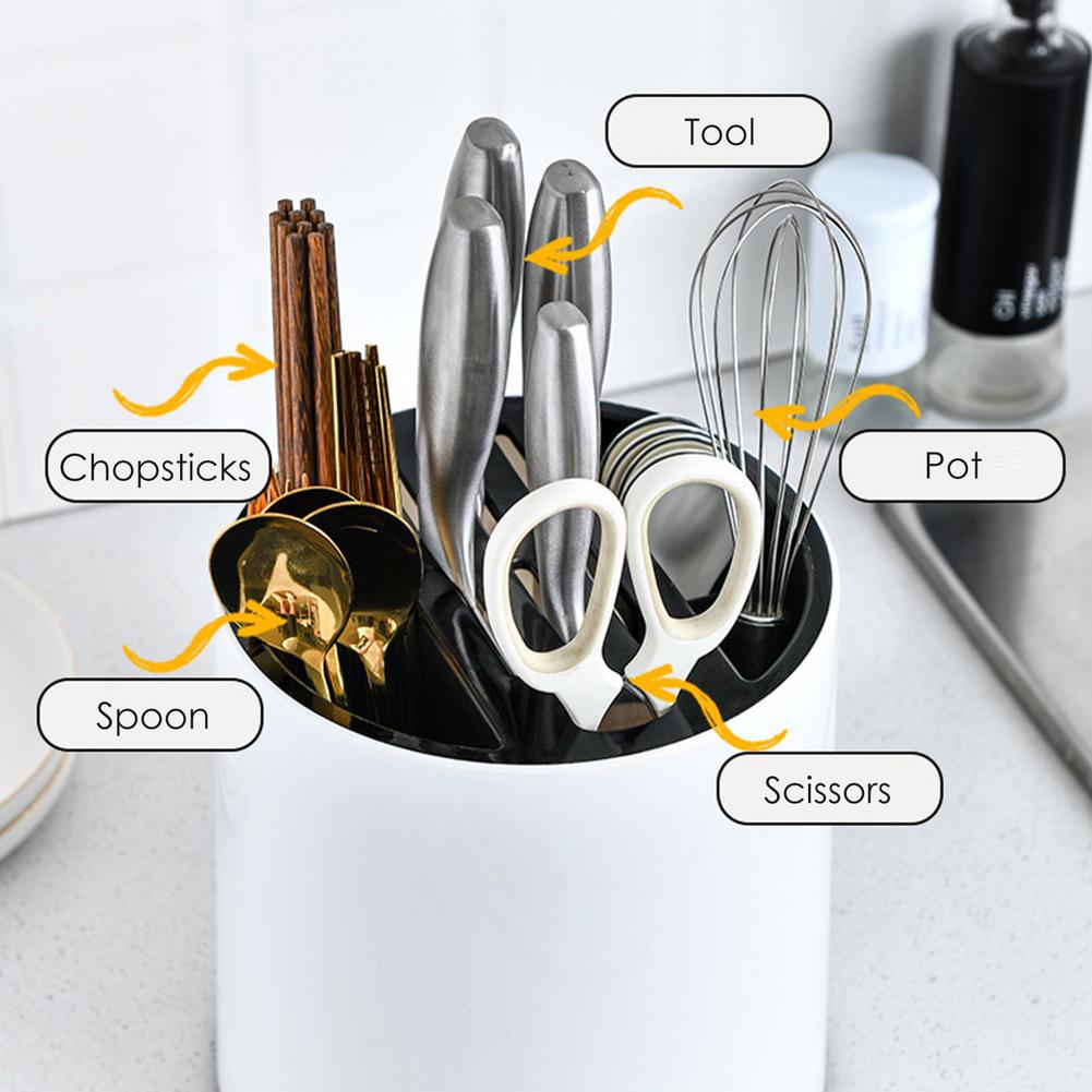 BowLift | Rotating Kitchen Utensil Knife Holder