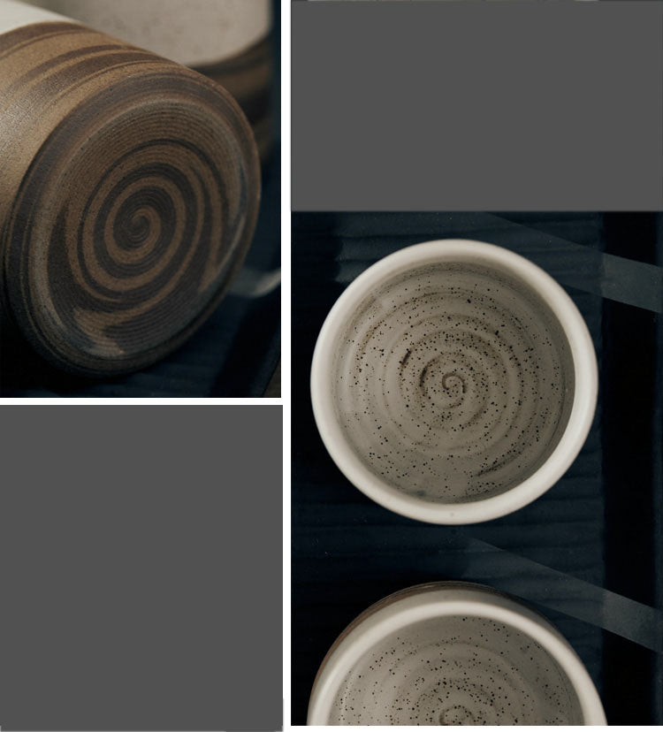 BowLift | Japanese Elegant Retro Ceramic Cup