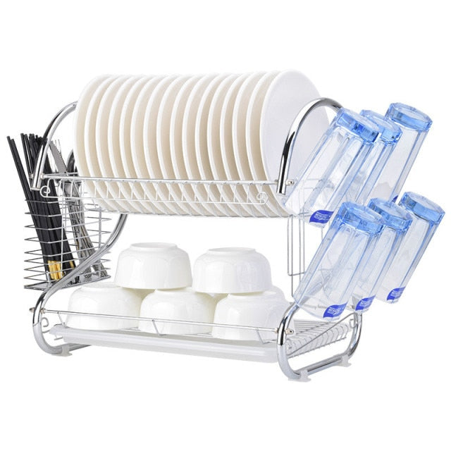 BowLift | Kitchen Stainless Steel Rack Tableware Organizer
