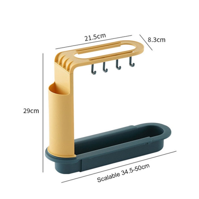 BowLift | Adjustable Shelf Drain Rack Kitchen Organizer