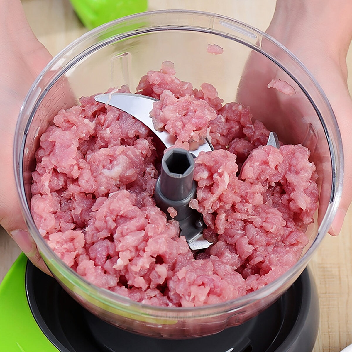 BowLift | Manual Easy Simple Meat Vegetable Chopper Container
