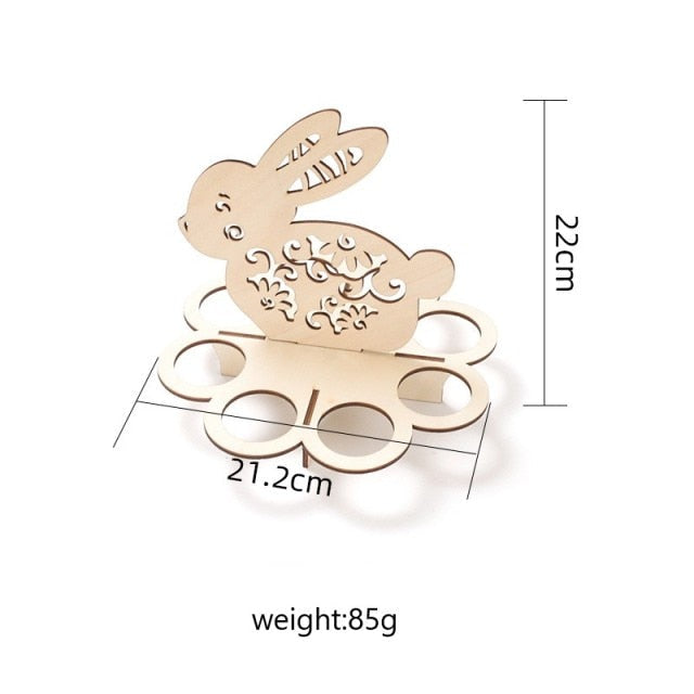 BowLift | Creative Easter Wooden Bunny Egg Rack