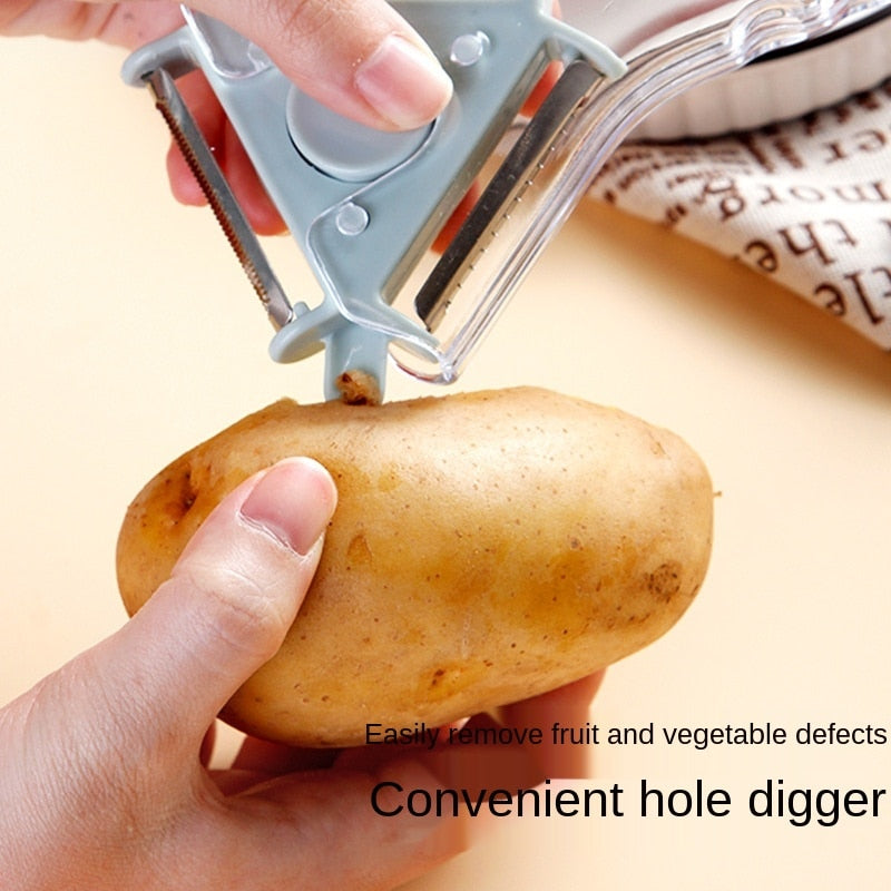 BowLift | Magic Multi-Blade Triangle Vegetable Peeler