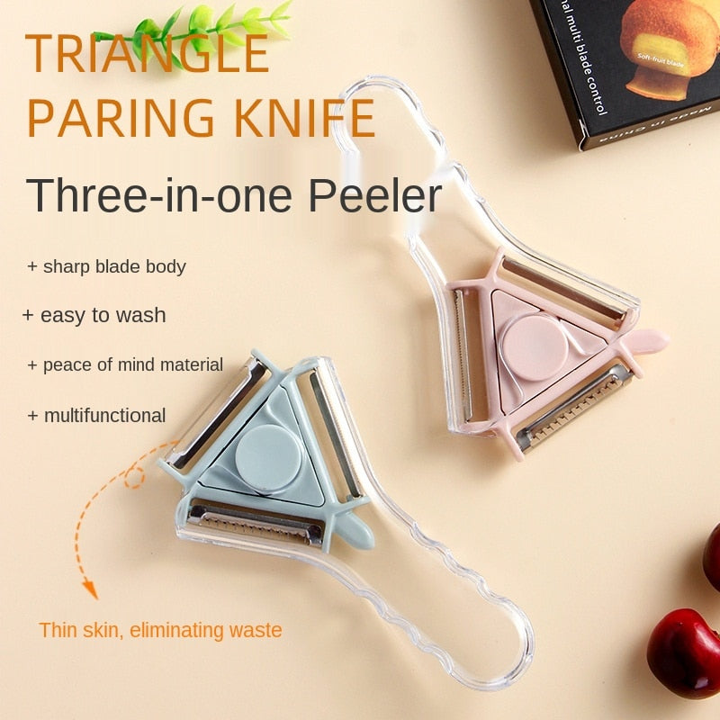 BowLift | Magic Multi-Blade Triangle Vegetable Peeler