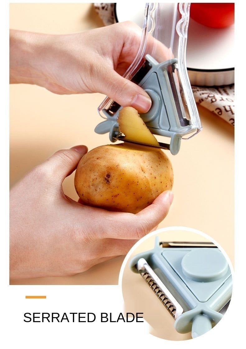 BowLift | Magic Multi-Blade Triangle Vegetable Peeler