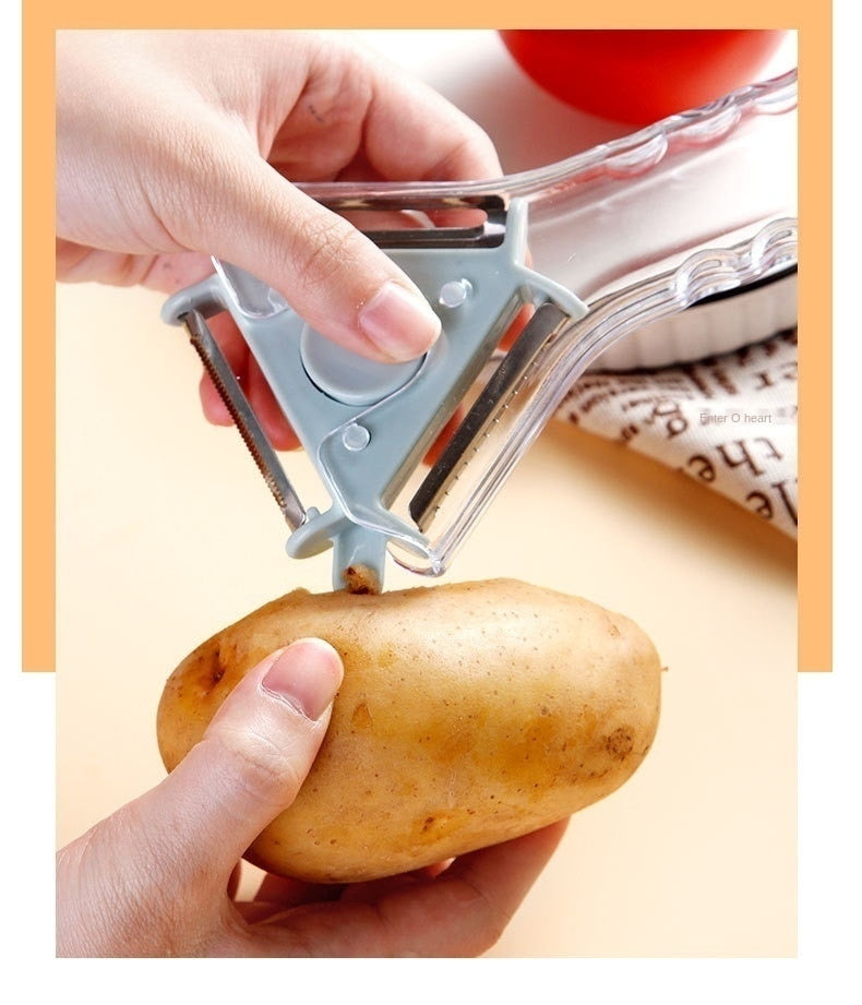 BowLift | Magic Multi-Blade Triangle Vegetable Peeler