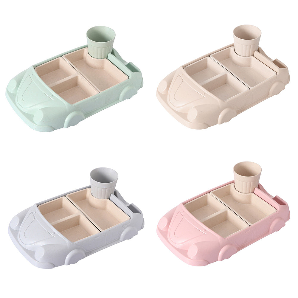 BowLift | Baby Bamboo Car Shape Food Containers