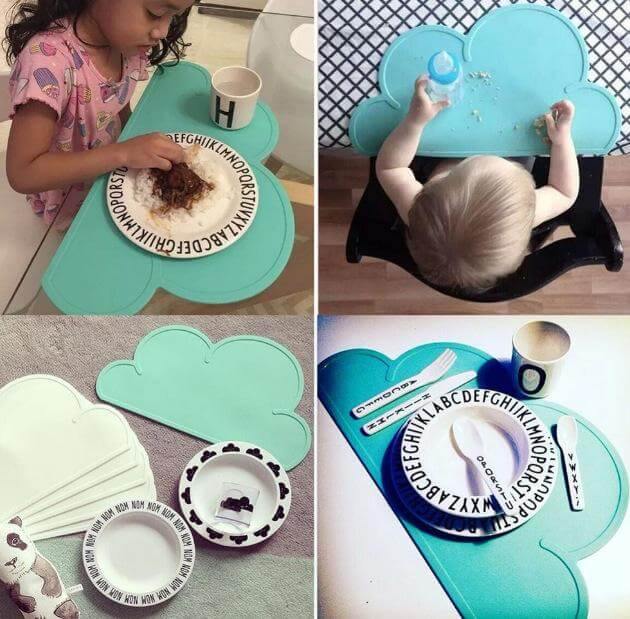 BowLift | Cute Waterproof Silicone Placemat