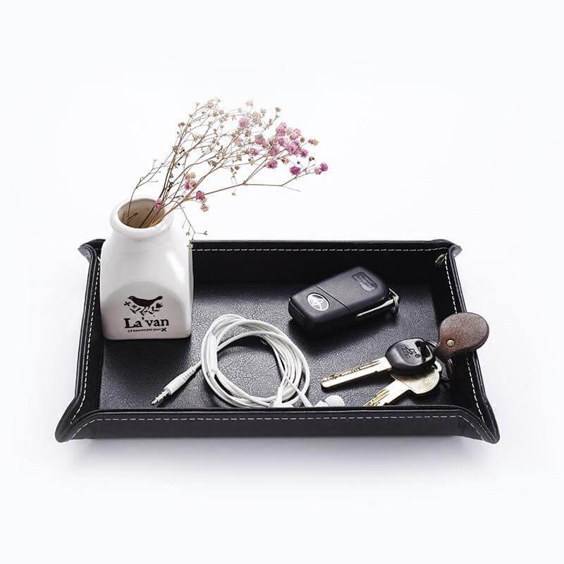 BowLift | Japan Style Multi-Use Leather Storage Trays