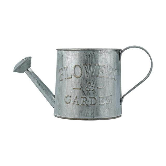 BowLift | Vintage Mini Kettle Flowers Iron Bucket Vase