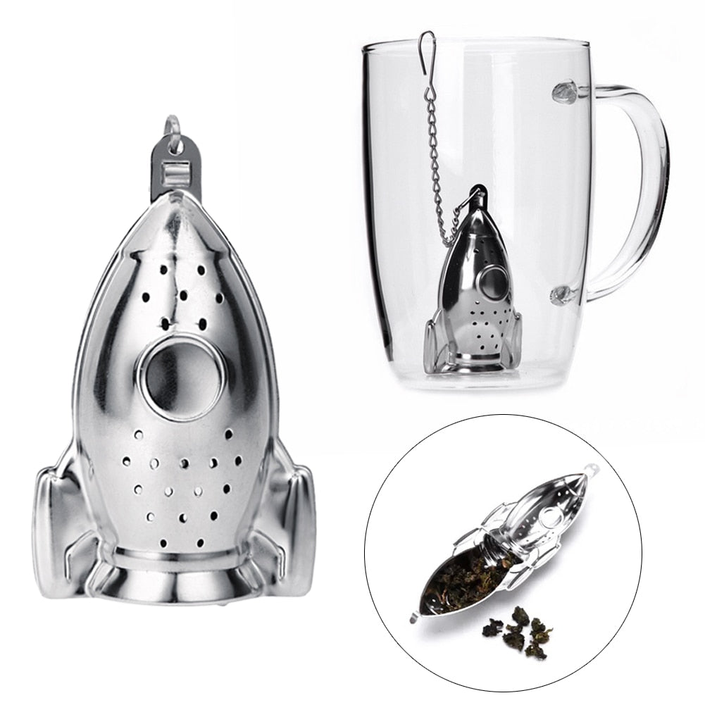 BowLift | Stainless Steel Rocket Tea Filter Infuser